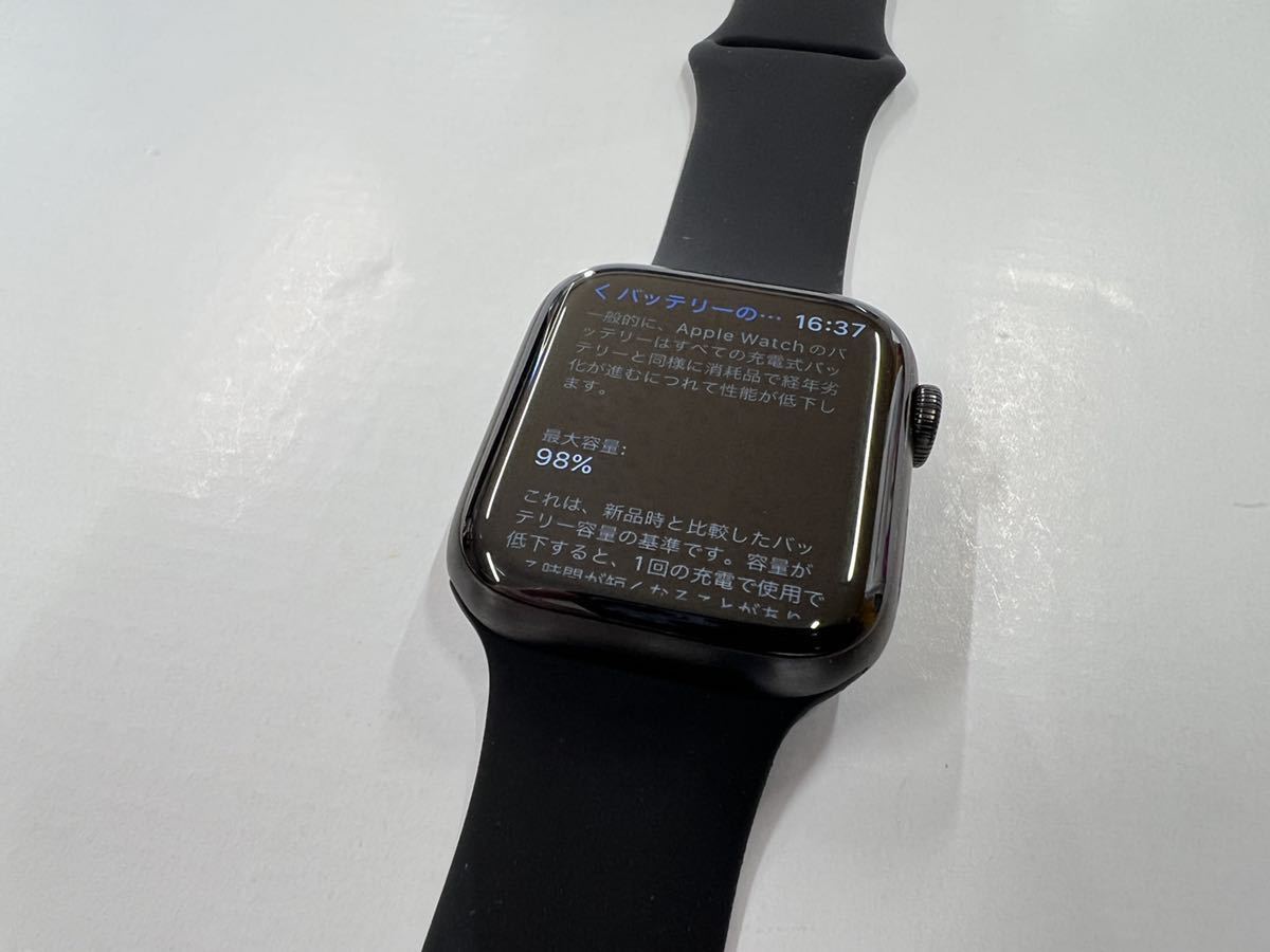 ☆美品 即決 ケア+ Apple Watch series5 Edition チタニウム Titanium