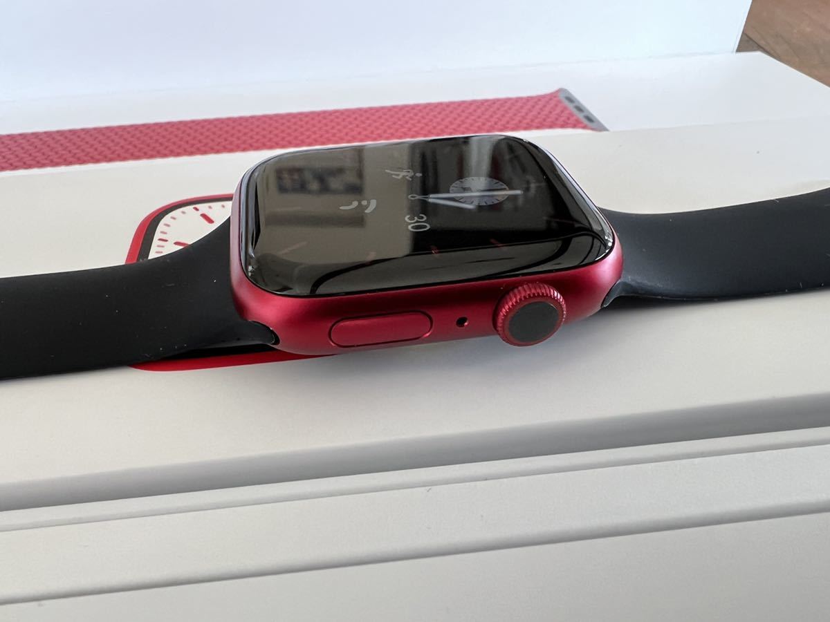 即決 バッテリー100% Apple Watch series7 45mm RED 即決 バッテリー100% Apple Watch series7 45mm RED