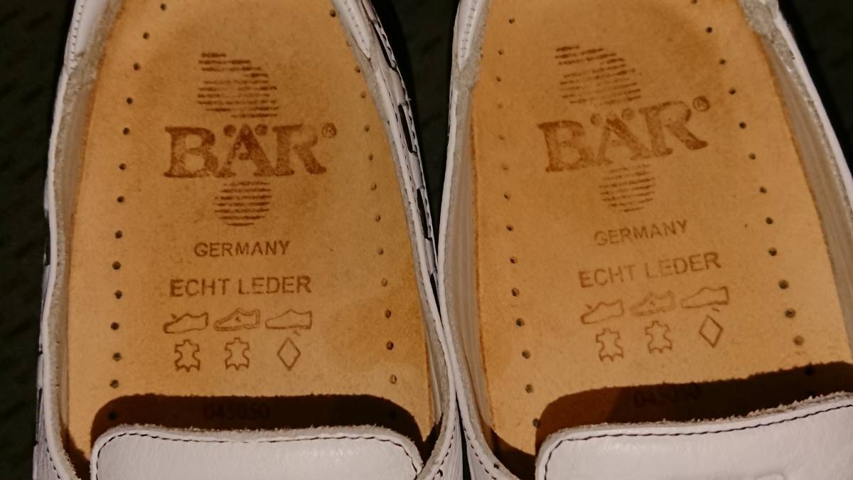  Germany made BAR comfort shoes combination pattern 41/2 used beautiful goods 