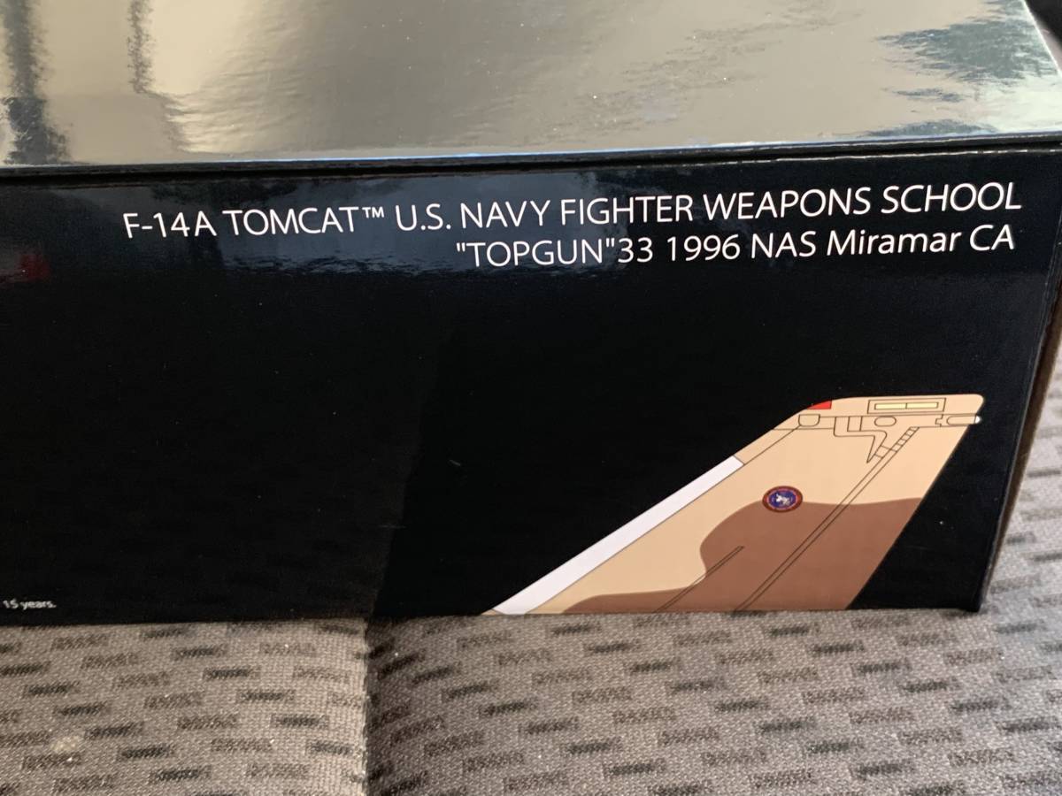 センチュリーウイング 1/72 F-14A TOMCAT U.S.NAVY FIGHTER WEAPONS SCHOOL `TOPGUN‘33 1996 NAS Miramar CA used 美品