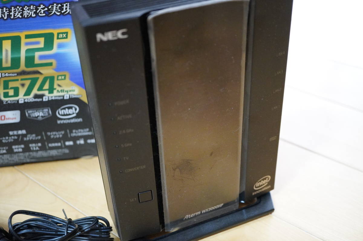 人気最安値 ヤフオク! - NEC PA-WX3000HP 中古 動作品 在庫低価