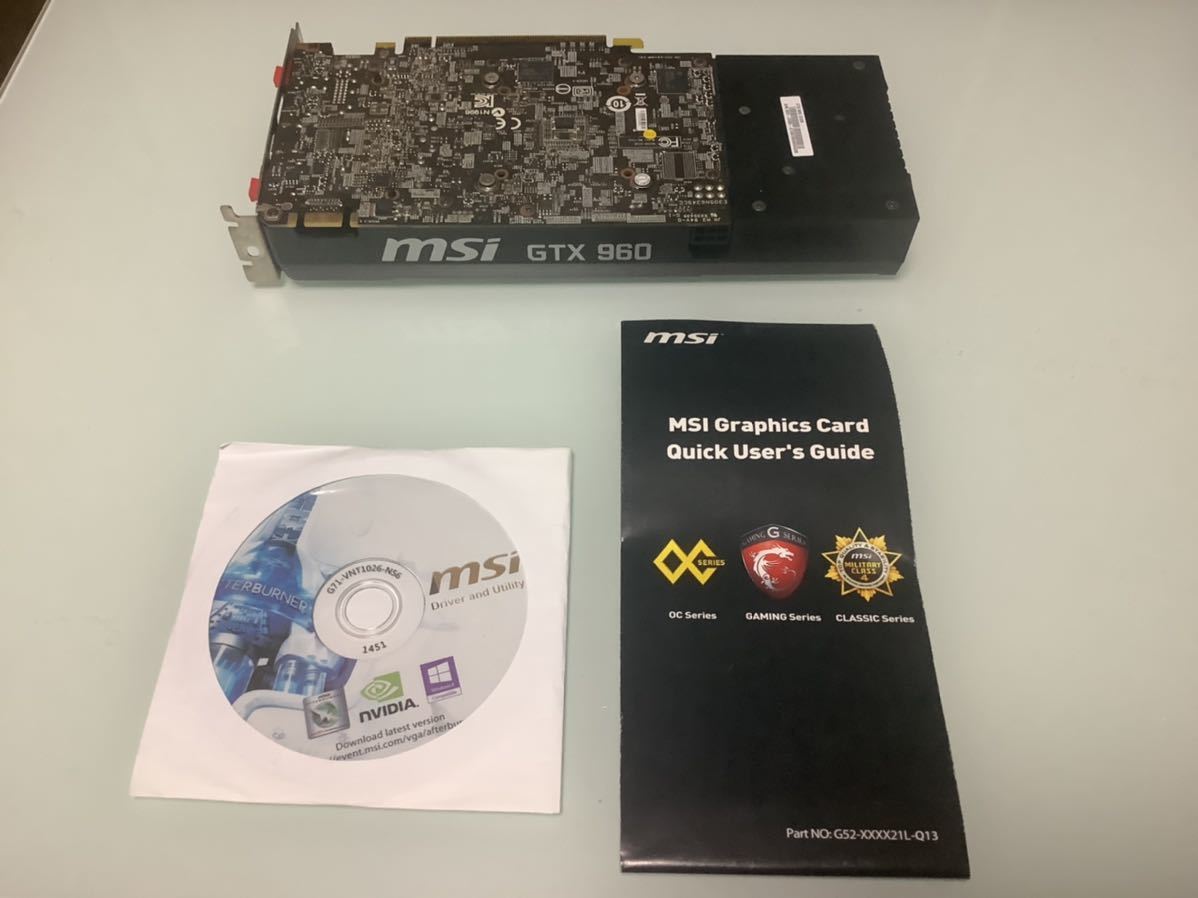 新作商品 MSI GTX960 2GB グラフィックボード PCI Express