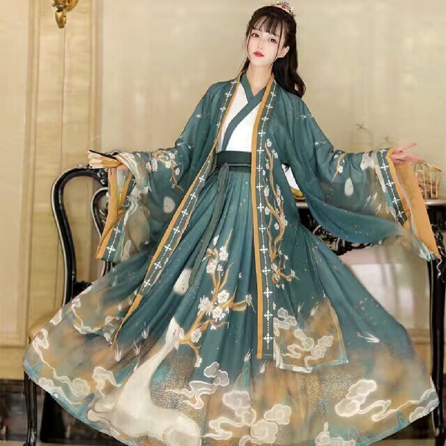 メイルオーダー 中華漢服 雀③ 2点 セット escribaniarodriguez.com.ar