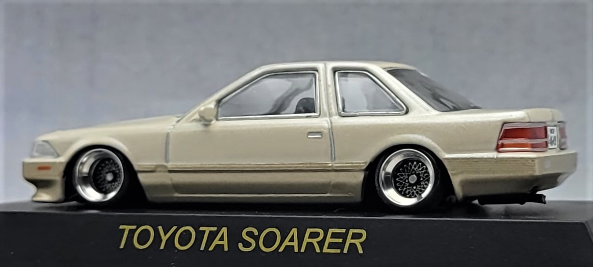 1/64 ソアラ改 MZ20 SSRメッシュ アルミ製 深リム 街道 1/64 トヨタ ソアラ改 GZ20 インチアップ SSRメッシュ ホイール