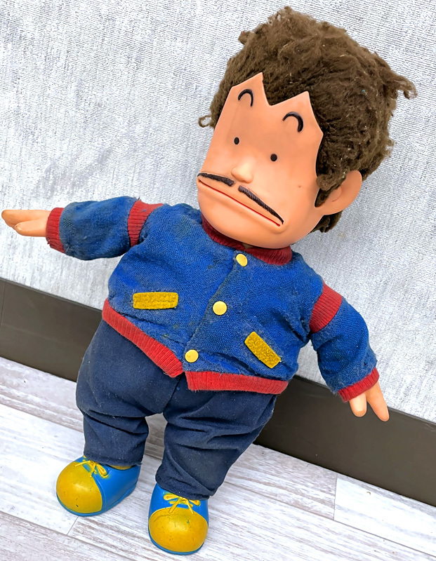Dr.スランプアラレちゃん 則巻千兵衛ぬいぐるみ-