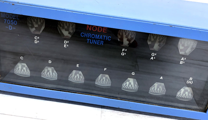 □希少□NODE CHROMATIC TUNER Model 7050-D ノードストロボ □希少□NODE CHROMATIC TUNER Model 7050-D ノードストロボ