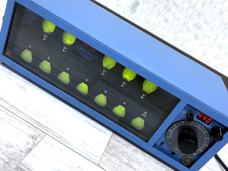 □希少□NODE CHROMATIC TUNER Model 7050-D ノードストロボ □希少□NODE CHROMATIC TUNER Model 7050-D ノードストロボ