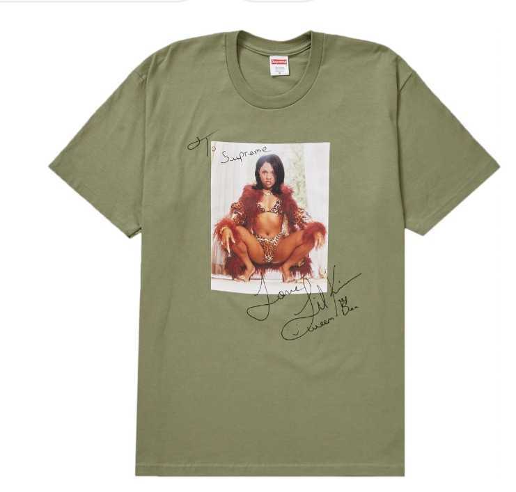 激安公式店 白L Supreme Tシャツ リルキム Tee Kim Lil Tシャツ/カットソー(半袖/袖なし)