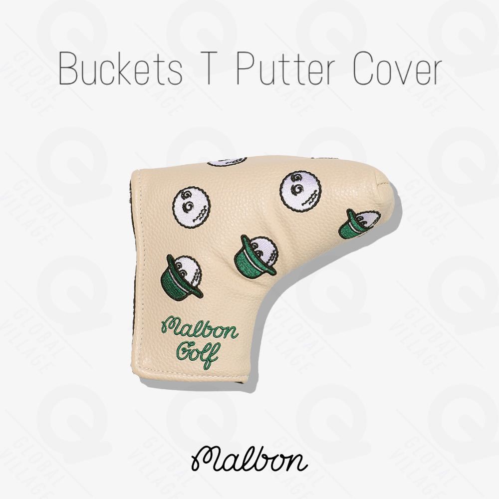 定番の冬ギフト 正規品 Malbon Golf パターカバー Backets パター用