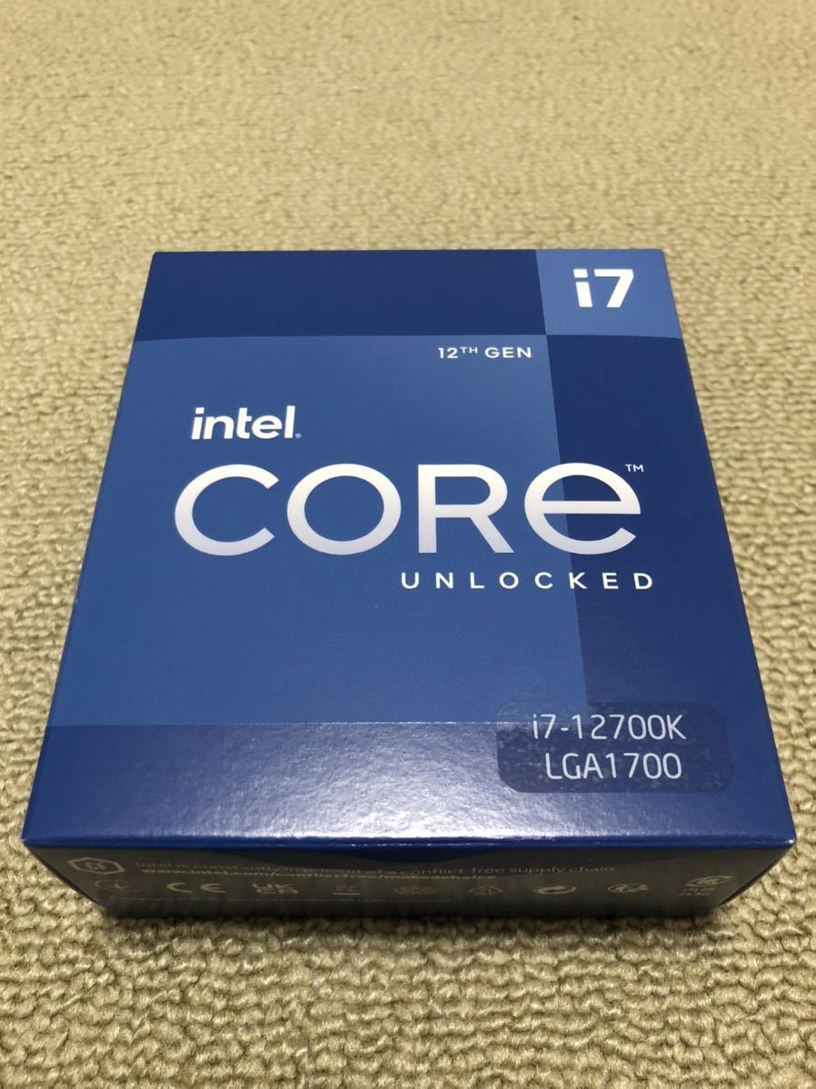 新品未使用】Intel CPU Core i7 12700K（Alder Lake）送料無料 www ...