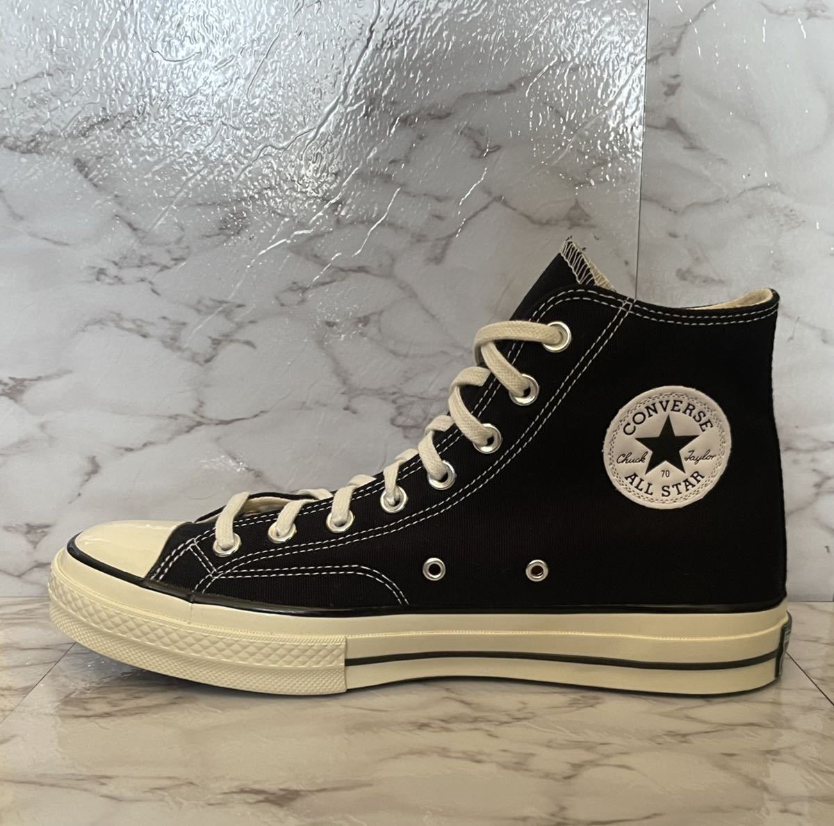 海外converse ブラック ct70 チャックテイラー サンダル 27cm