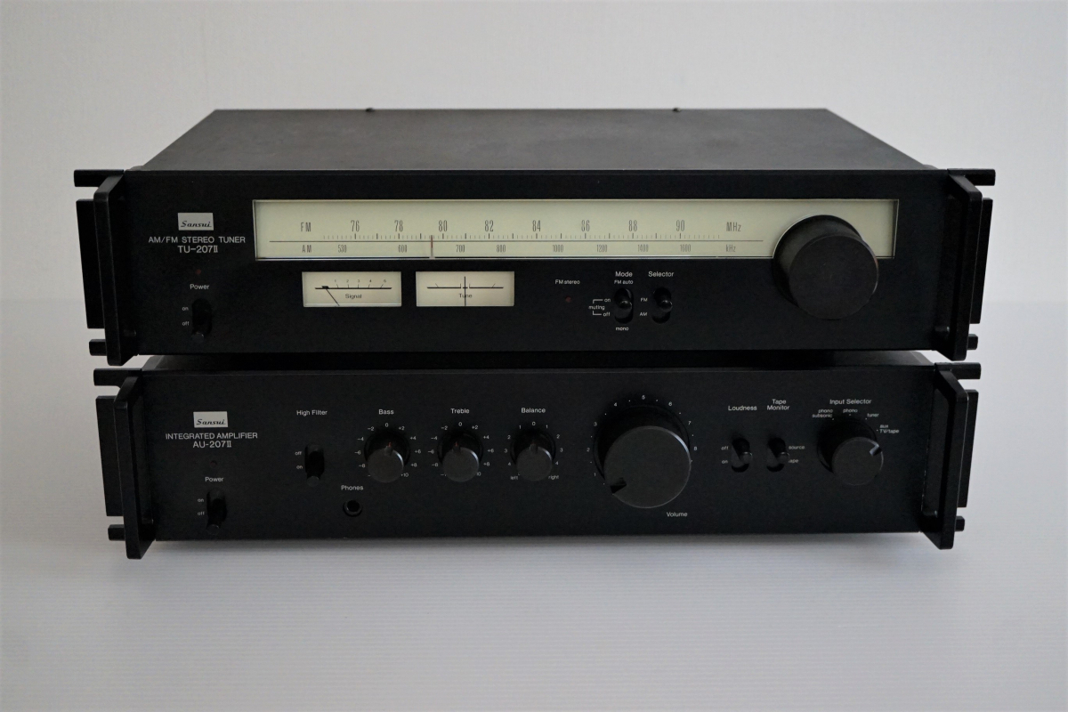 Sansui/サンスイ プリメインアンプ AU-207Ⅱ AM/FMチューナー TU Sansui/サンスイ プリメインアンプ AU-207Ⅱ AM/FMチューナー TU