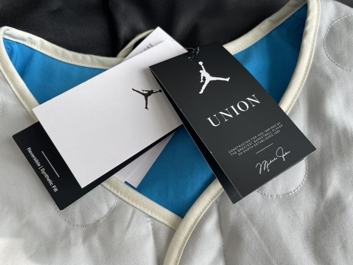 定価36300円 NIKE UNION x JORDAN リバーシブルライナージャケット M