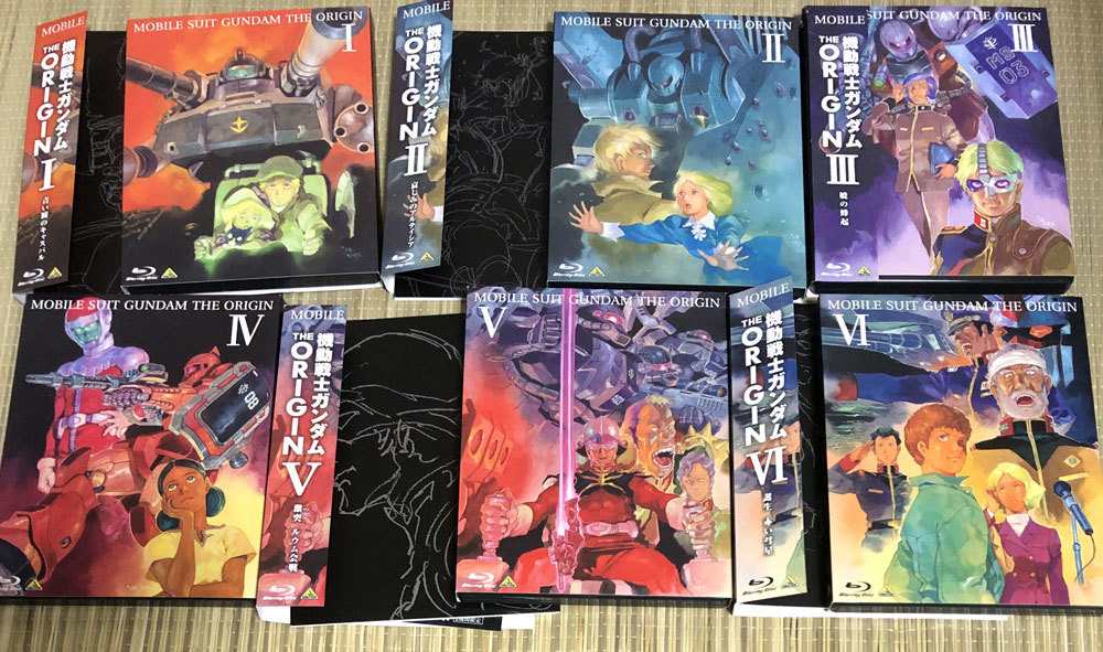 Blu-ray 機動戦士ガンダム THE ORIGIN 全6巻セット www.fujigemco.com