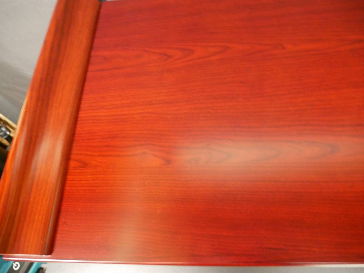 未使用保管品 紫檀調 高級経机 大きい 25号 高さ40㎝ 幅75㎝ 奥 未使用保管品 紫檀調 高級経机 大きい 25号 高さ40㎝ 幅75㎝ 奥