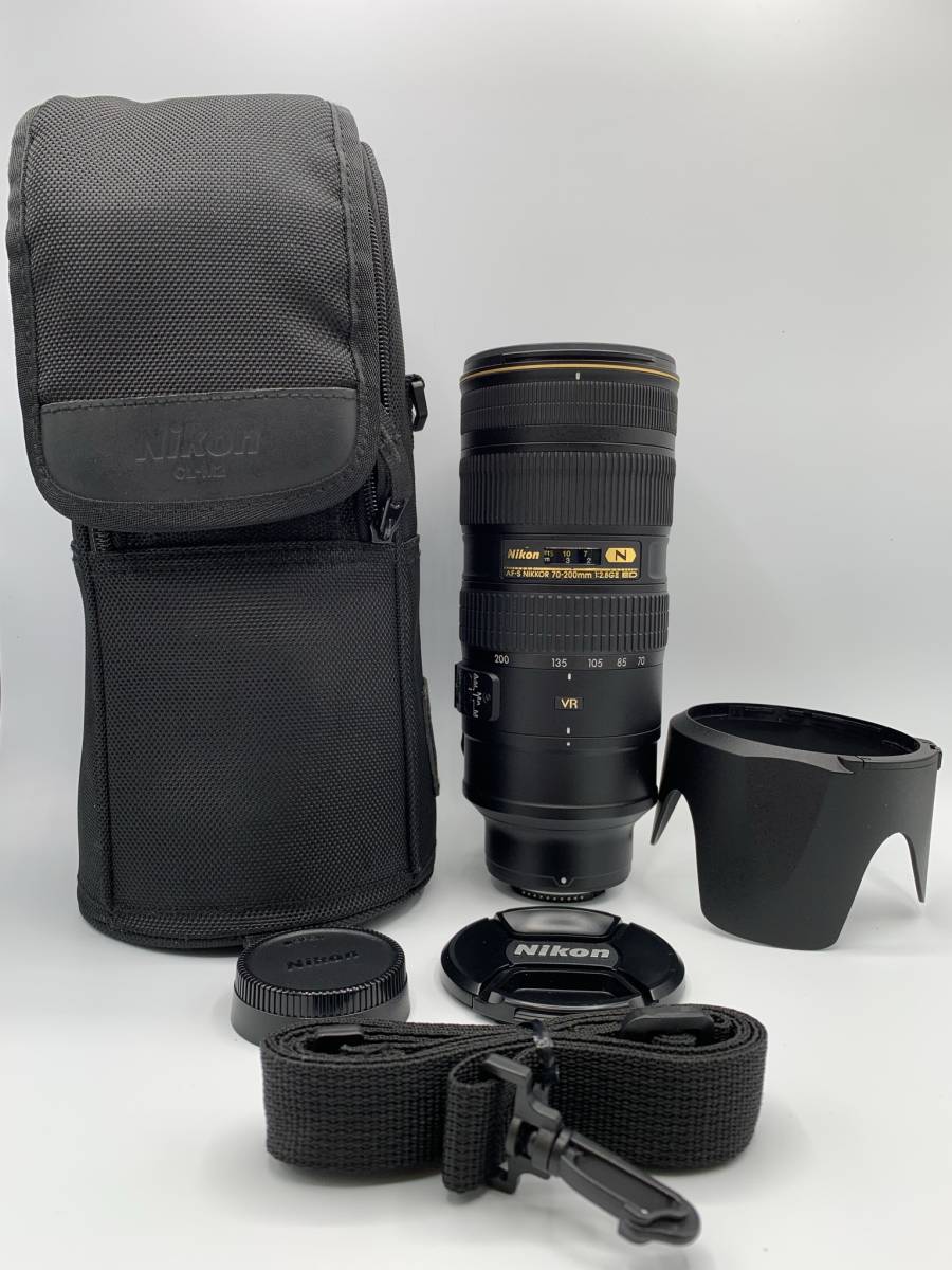 【全国送料無料】NIKON AF-S 70-200mm f2.8G II ED VR【Jランク】5050訳アリ品