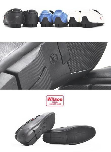 Wilson Wilson deck shoes // moccasin /Bk 245cm No8804