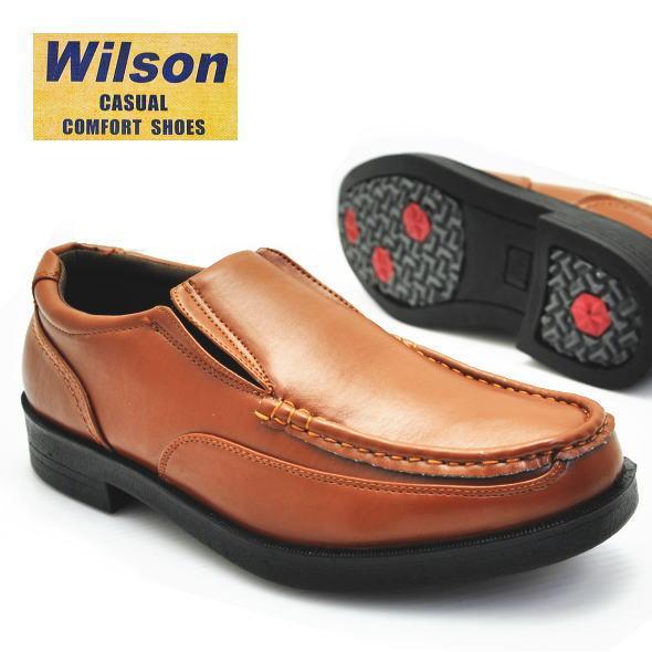 25.0cm Wilson/ walking shoes / slip-on shoes fk1602 dbr