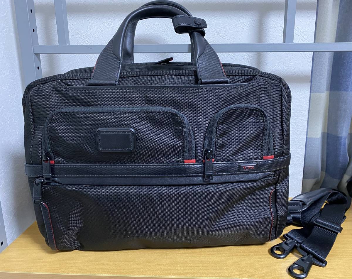 新品同様○定価82500円○TUMI『ALPHA 3』3WAY スリーウェイ・ブリーフ