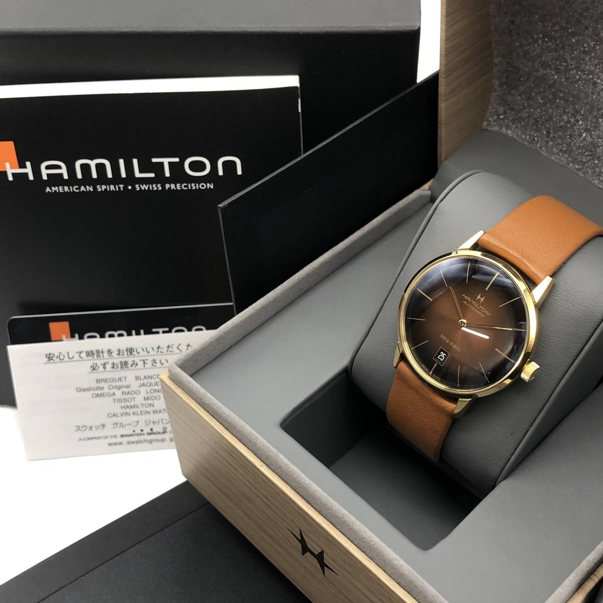 HAMILTON ハミルトン H38475501 アメリカンクラシック Intra-Matic
