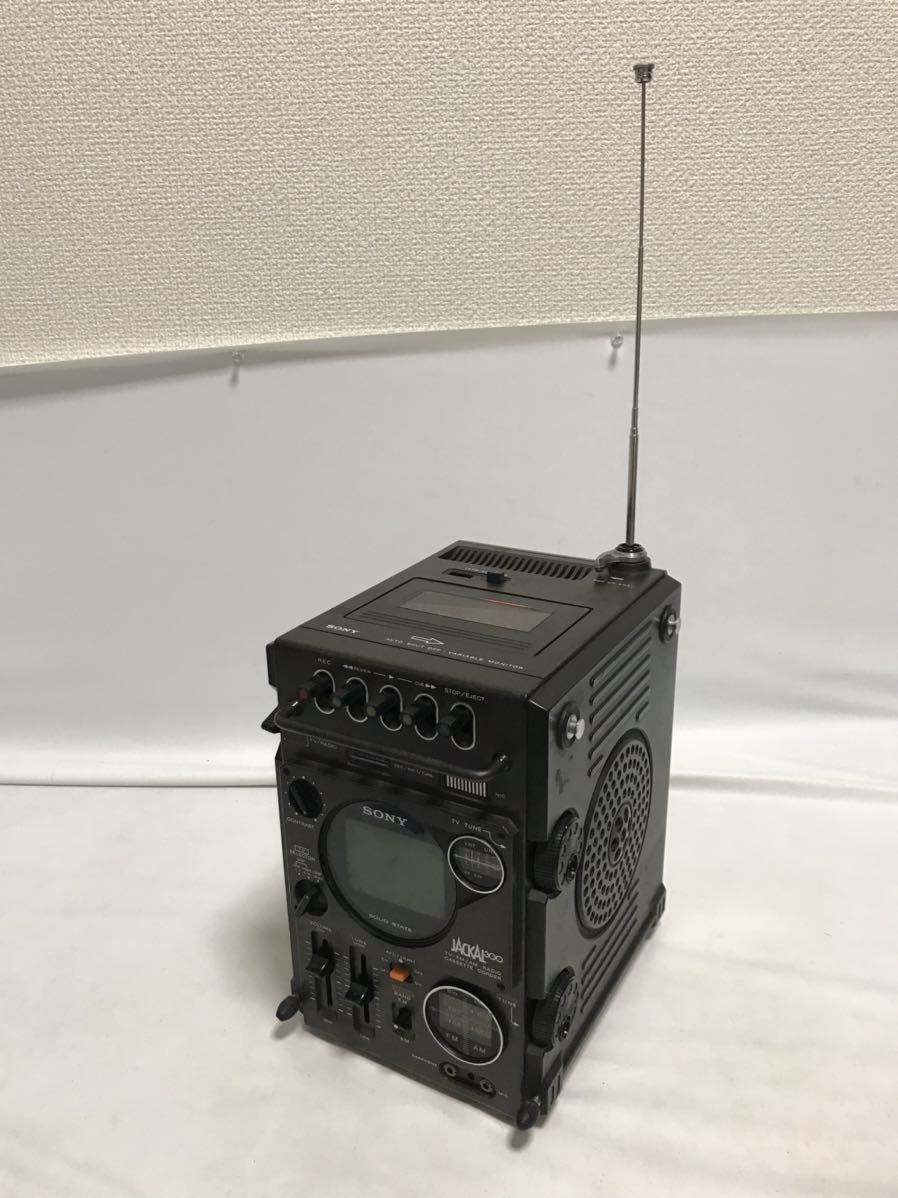SONY ソニー JACKAL300 FX-300 TV-FM/AM RADIO CASSETE CORDER
