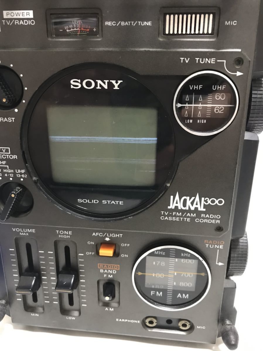 できず ヤフオク! JACKAL300 FX-300 TV-FM/AM RADIO C... - SONY