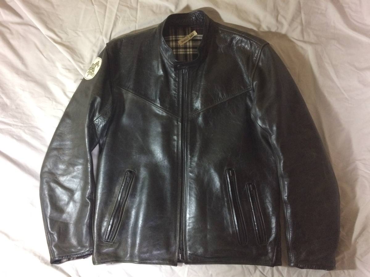 SONIC LAB 別注 Manx Leathers マンクスレザー ライダース ジャケット