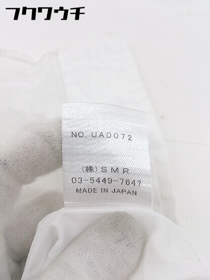 ◇ Maker's Shirt 鎌倉 メーカーズシャツ シャドウストライプ 長袖 シャツ サイズ40/84 ホワイト メンズ_画像6