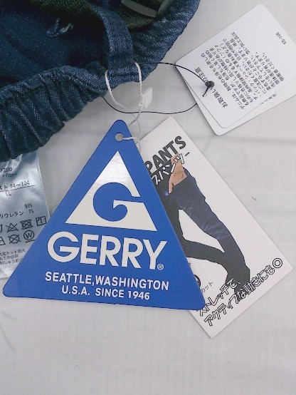 ◇ ◎ ●美品● GERRY ジェリー キャンプ クライミング デニム パンツ サイズLL ブルー メンズ_画像7