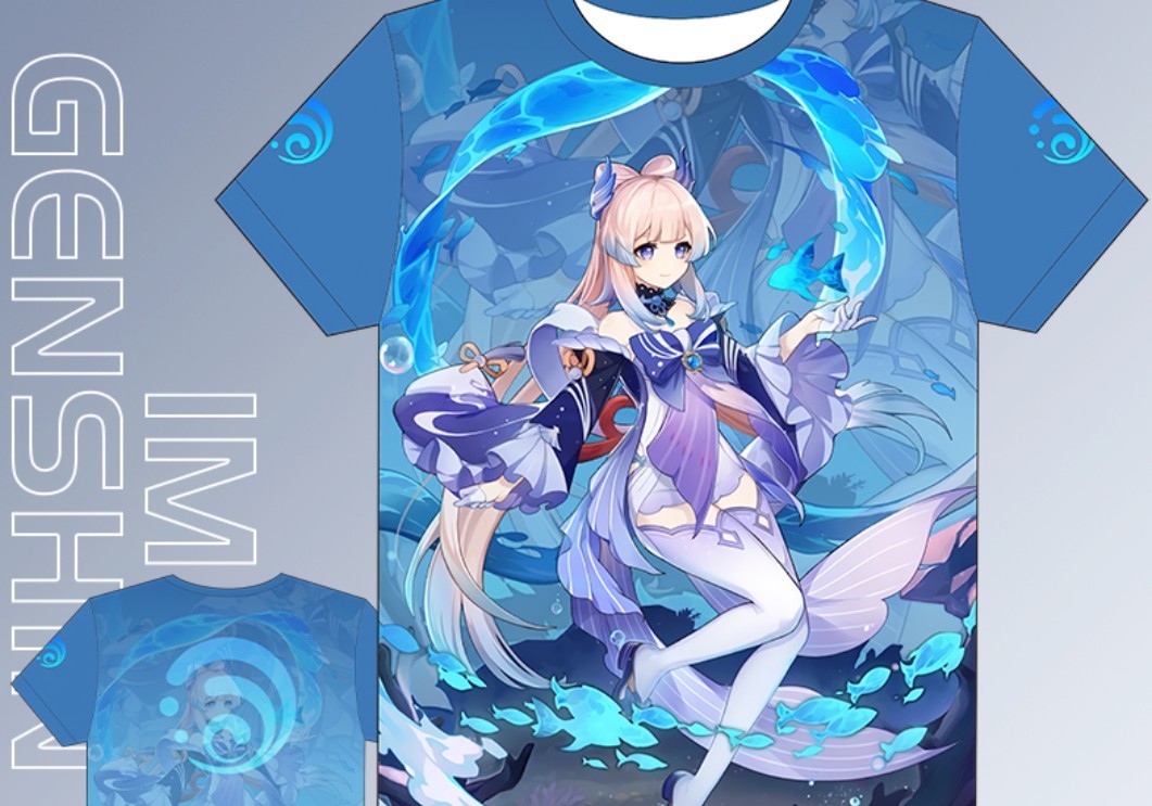 Paypayフリマ 原神 珊瑚宮心美 アニメ Tシャツ Tシャツ 半袖グッズ ゲーム 服tシャツ Paypayフリマ 原神 珊瑚宮心美 アニメ Tシャツ Tシャツ 半袖グッズ ゲーム 服tシャツ