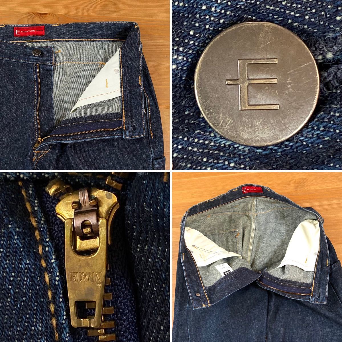 EDWIN エドウィン E-FUNCTION 片ポケット 日本製 デニムパンツ EDWIN エドウィン E-FUNCTION 片ポケット 日本製 デニムパンツ