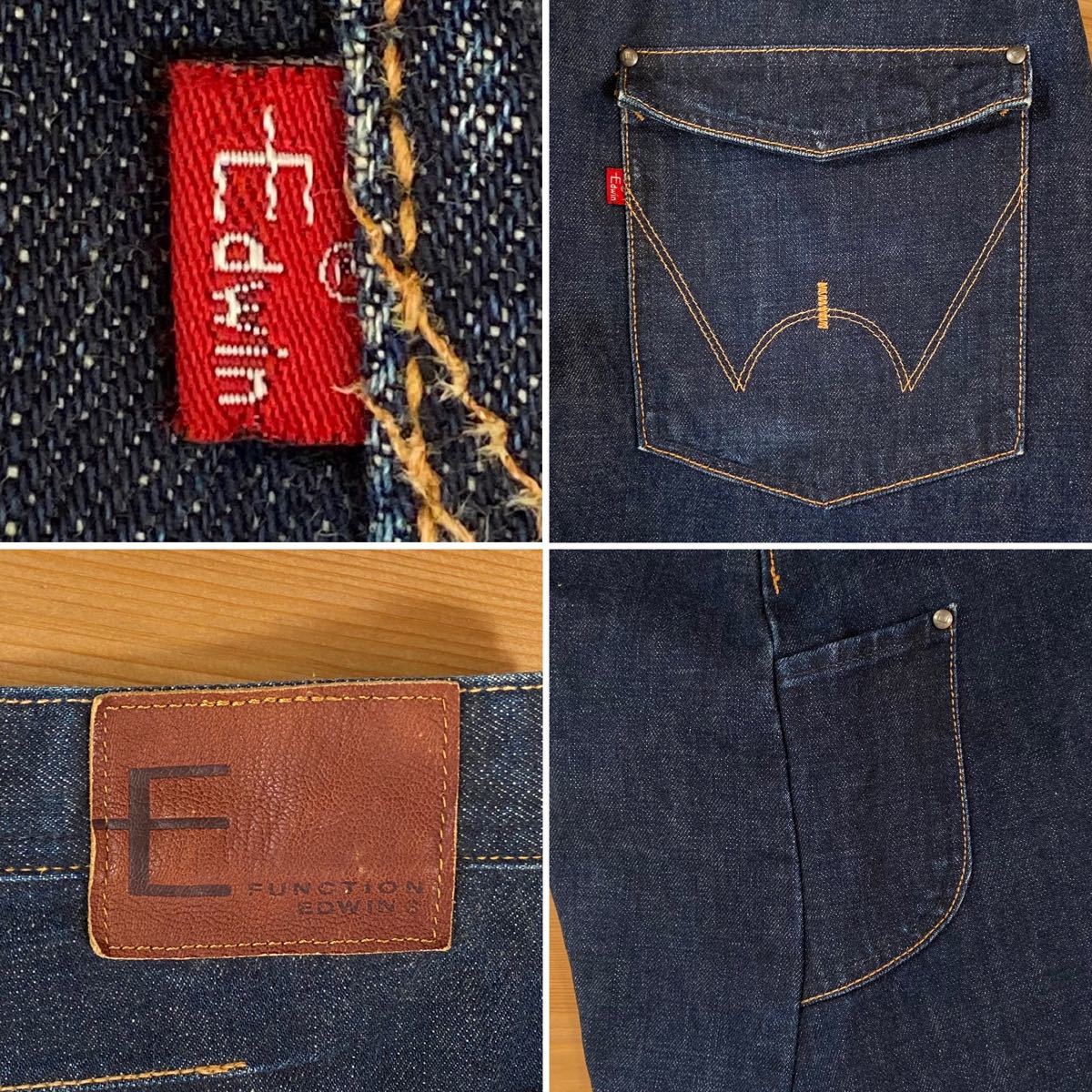 EDWIN エドウィン E-FUNCTION 片ポケット 日本製 デニムパンツ EDWIN エドウィン E-FUNCTION 片ポケット 日本製 デニムパンツ