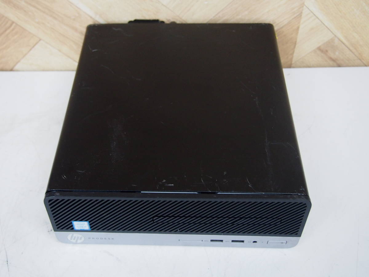 ☆【T0318-1】hp ProDesk 400 G6 SFF デスクトップＰＣ Corei5-9000CPU 3.00GHz 8GB ジャンク_画像4