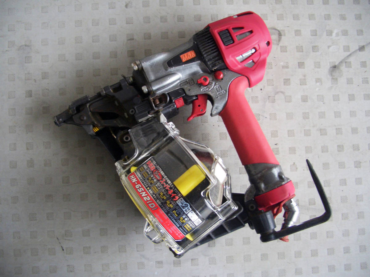 □6□マックス□MAX□スーパーネイラ HN-65N2(D)□多用途65mm高圧釘打