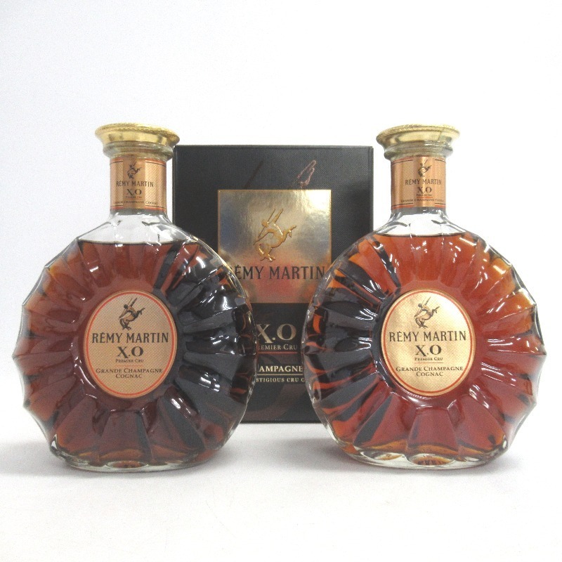 誠実 レミーマルタン XO PREMIER CRU 700ml 2本セット - ブランデー