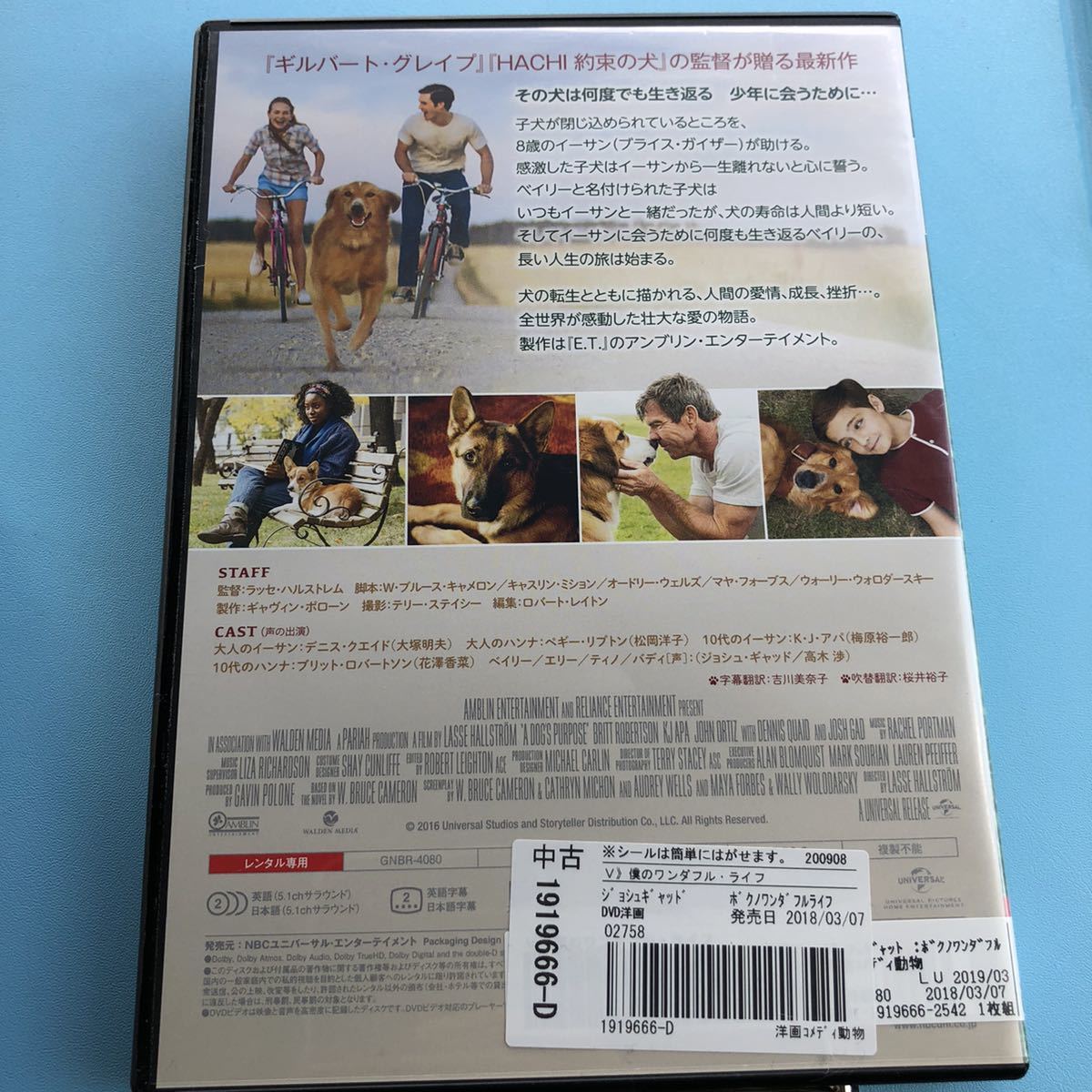 僕のワンダフル・ライフ　DVD