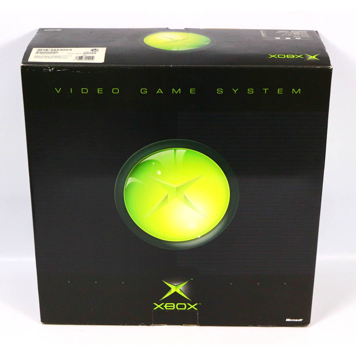 外箱付き 初期型 XBOX 本体 F23-00066 動作良好品 Microsoft マイクロソフト