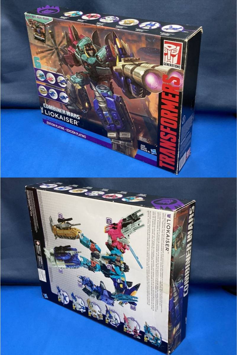 YH-507 ジャンク コンバイナーウォーズ　ライオカイザー　海外版トランスフォーマー 欠品あり_画像9