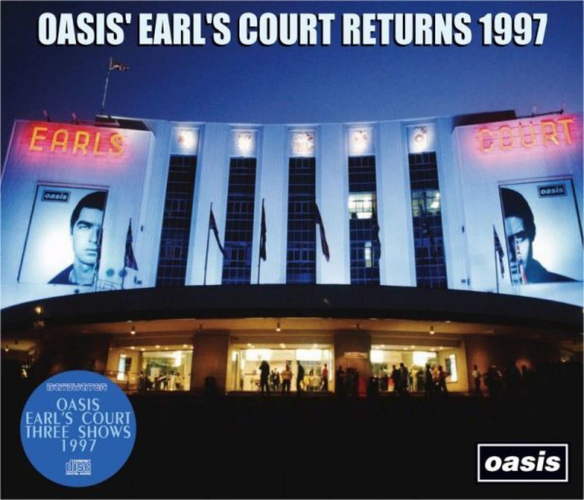OASIS 1997 OASIS' EARL'S COURT RETURNS 6CD プレス盤　美品