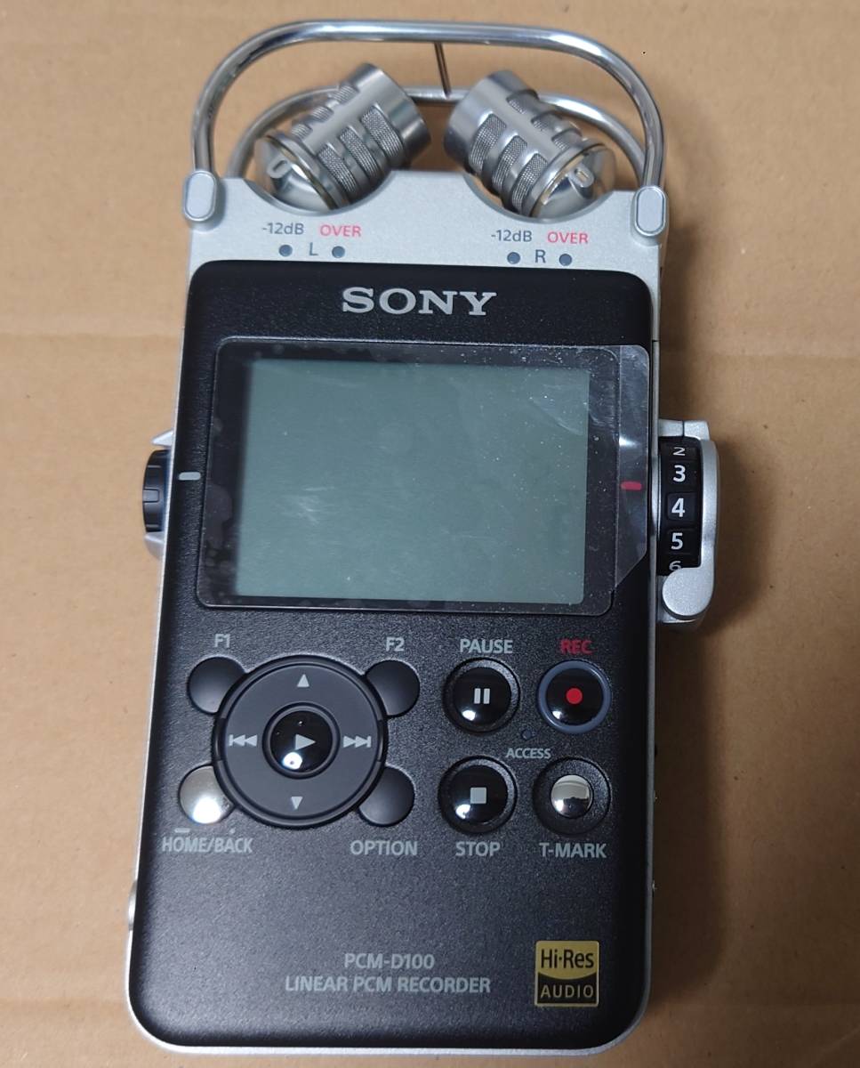 SONY ハイレゾ対応リニアPCMレコーダー PCM-D100 付属品未使用 新同品