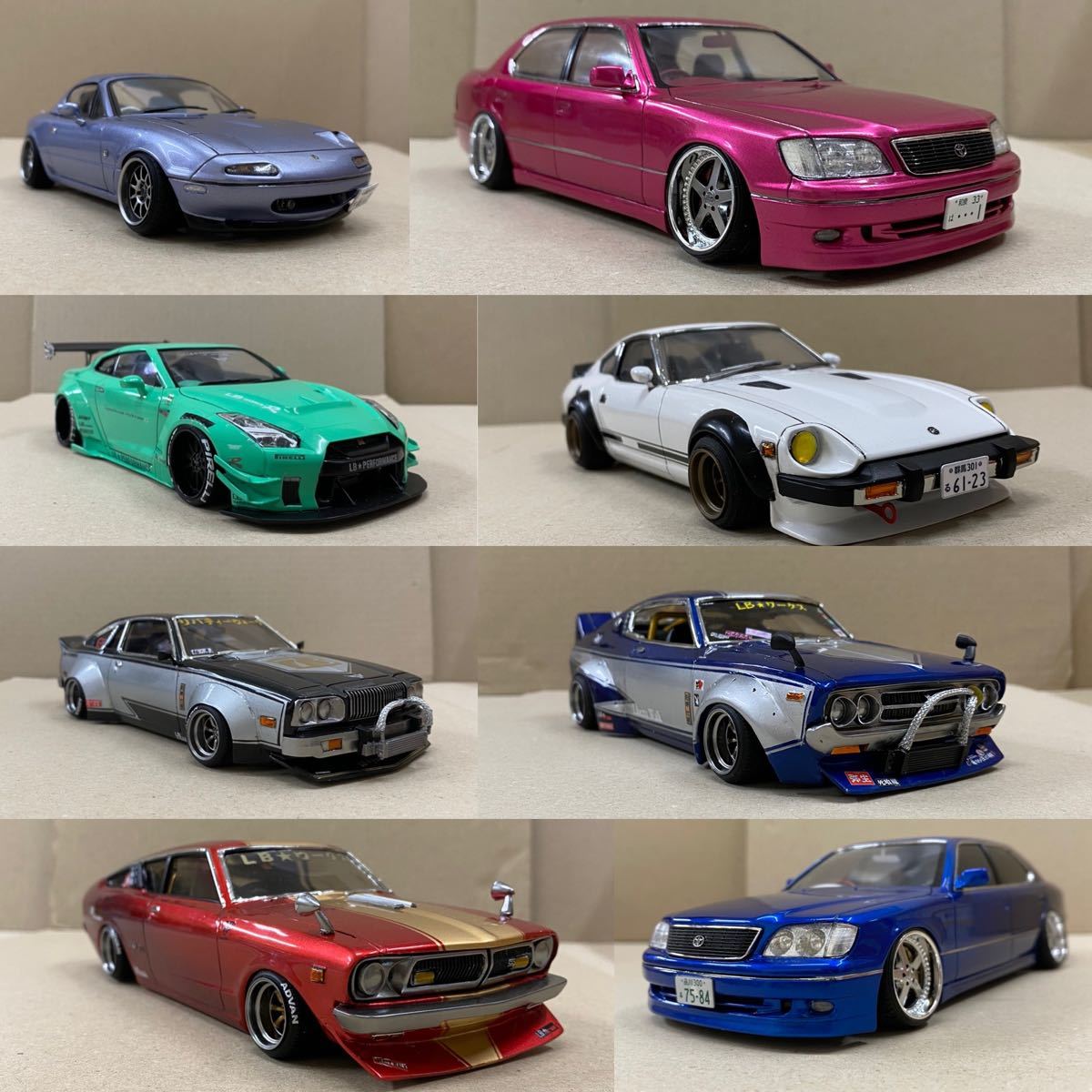 Paypayフリマ プラモデル車完成品 製作依頼例2 Paypayフリマ プラモデル車完成品 製作依頼例2