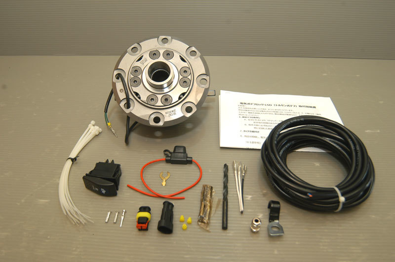 JCR 電磁デフロックLSD フロント 8穴 26SP ジムニー JA11 e-lock lram