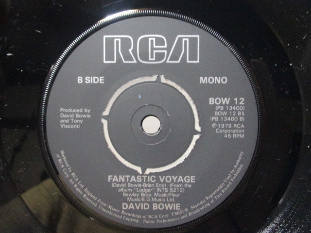 DAVID BOWIE & BING CROSBY David * bow i bin g Cross Be PEACE ON EARTH LITTLE DRUMMER BOY David bow i-FANTASTIC VOYAGE