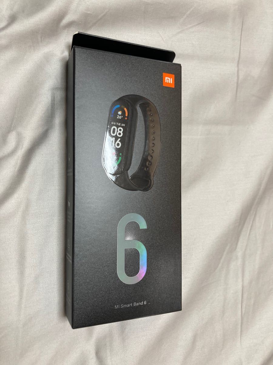 XIAOMI Mi Smart Band 6 Black/Mi スマートバンド 6   MISMARTBAND6BK 日本語版