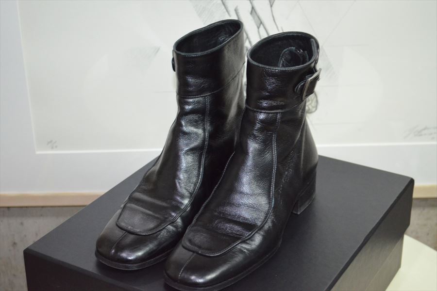 サンローラン パリ SAINT LAURENT paris ベルテッド スクエアトゥ
