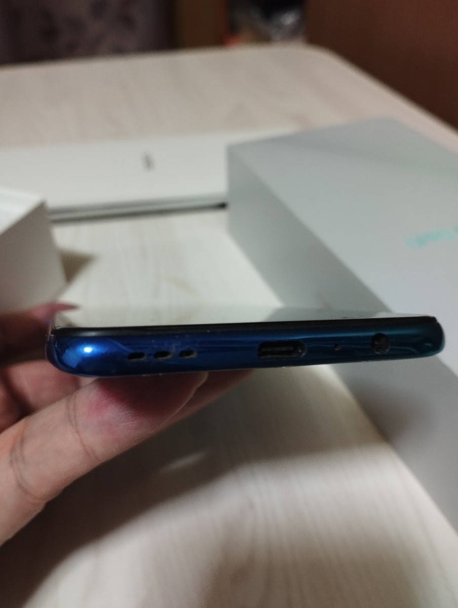 oppo RenoA ブルー 128GB 楽天版 SIM フリー | universitetipolis.edu.al