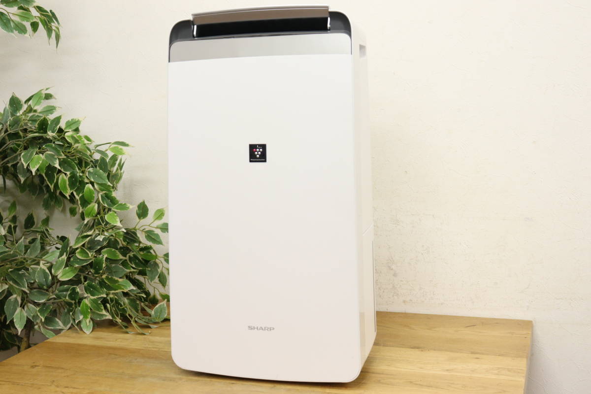 SHARP シャープ 衣類乾燥 除湿機 CV-J180-W 2019年製 プラズマ