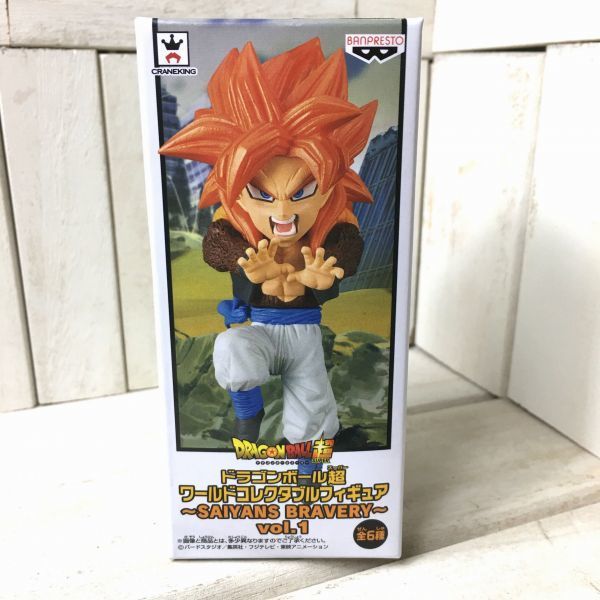 ◆送料無料◆ DRAGON BALL World Collectable figure SAIYANS BRAVERY GOGETA ドラゴンボール超 ワールドコレクタブルフィギュア ゴジータ_画像1