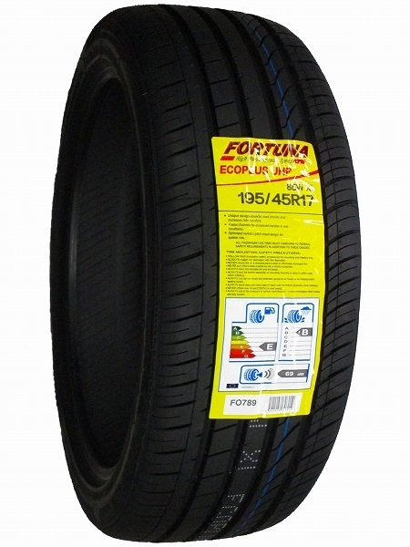 4本セット 195/45R17 新品サマータイヤ FORTUNA ECOPLUS UHP 195/45/17