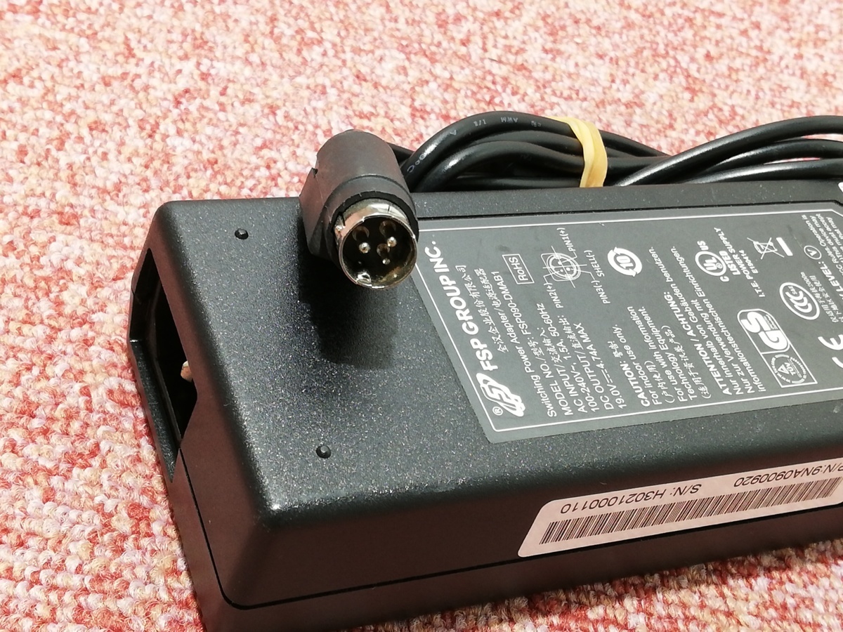 FSP GROUP lNC AC ADAPTER FSP090-DMAB1 19V-4.74A 3 pin outer diameter approximately 10mm most short next day reach 